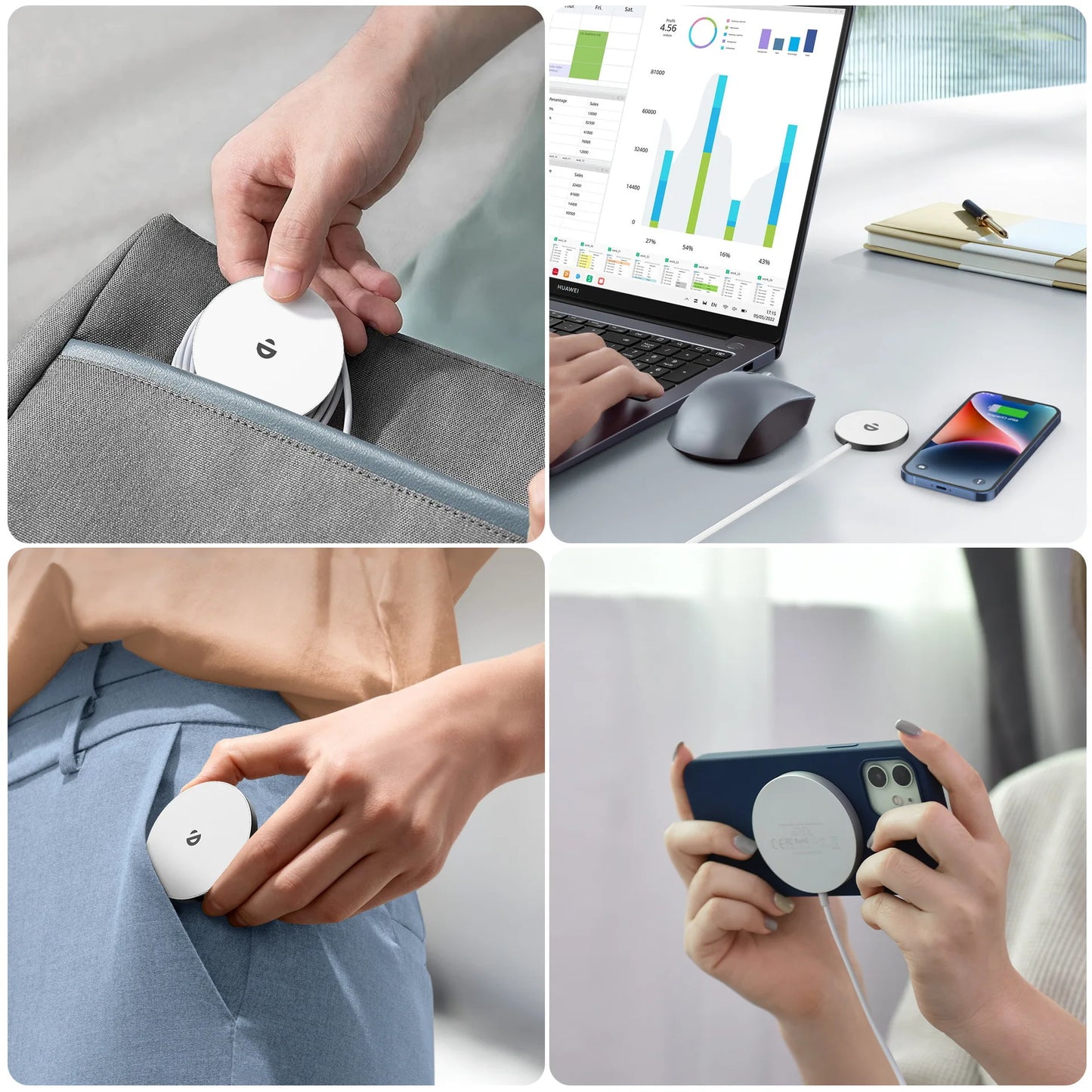 MagSafe Wireless Charger for iPhone – Fast Magnetic Charging
