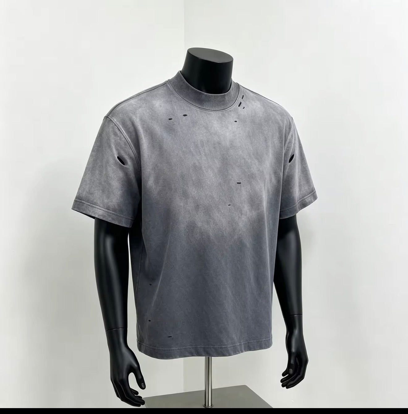 Punk Old Dirty Short-sleeved T-shirt For Men