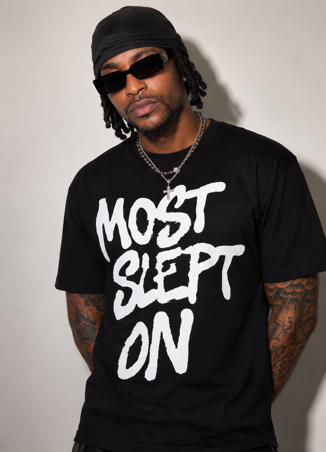 Most slept on short sleeve Tee-Black