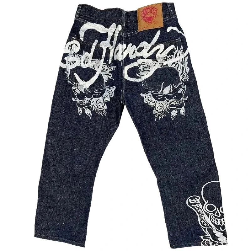 Men’s Baggy Straight Leg Jeans