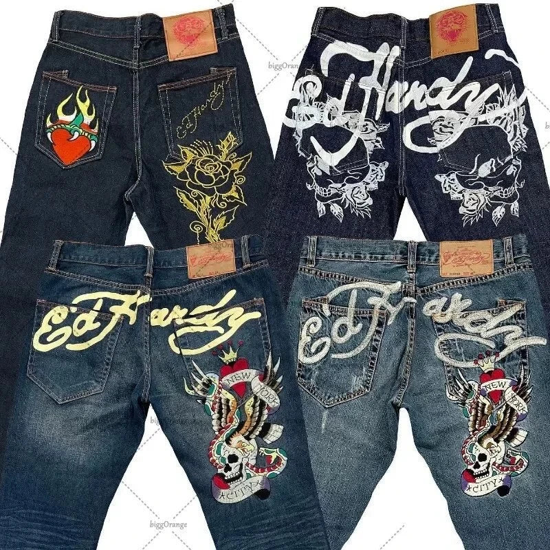 Men’s Baggy Straight Leg Jeans