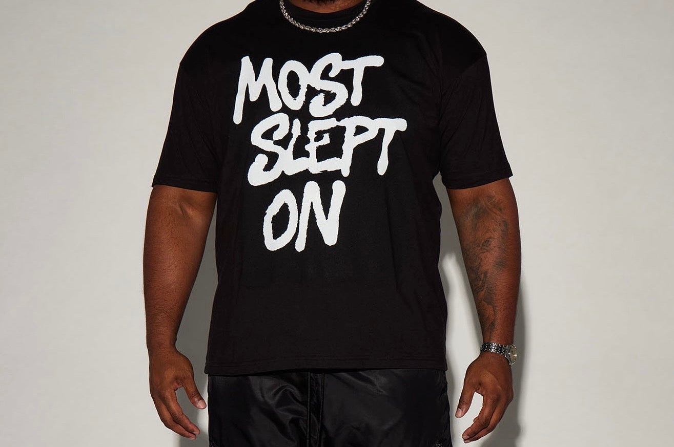 Most slept on short sleeve Tee-Black
