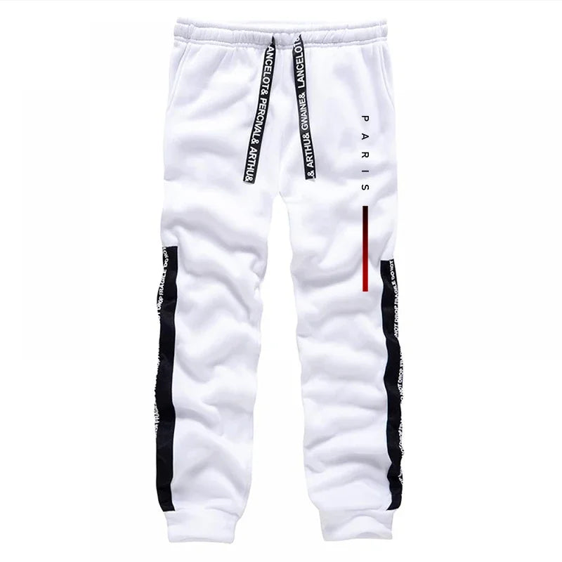Paris Fashion Hoodie Streetwear Men's Set Hooded Sweatshirt Sweatpants Male All Season Daily Casual Sports Pullover Jogger Pants