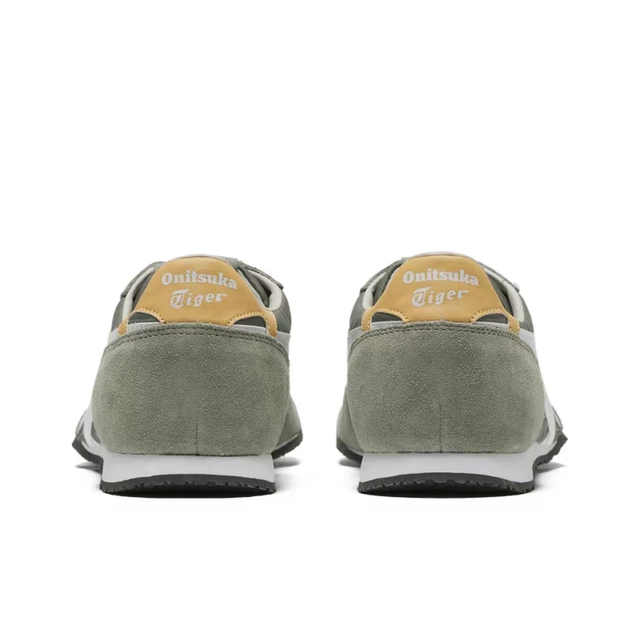 Onitsuka Tiger Serrano Comfortable, Snug-Fit, High-Performance, Non-Slip Low-Top Sneakers (Unisex) - Gray 1183B400-304