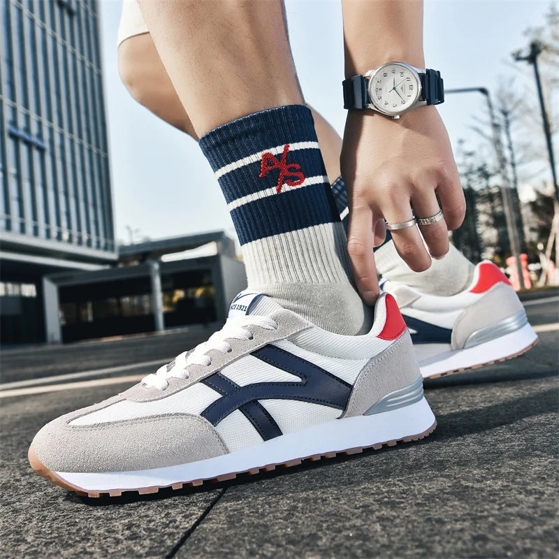 Double Star Men's Trendy Sports Shoes, Breathable Soft soled Comfortable Shoes, Men's Trendy Casual Sports Shoes