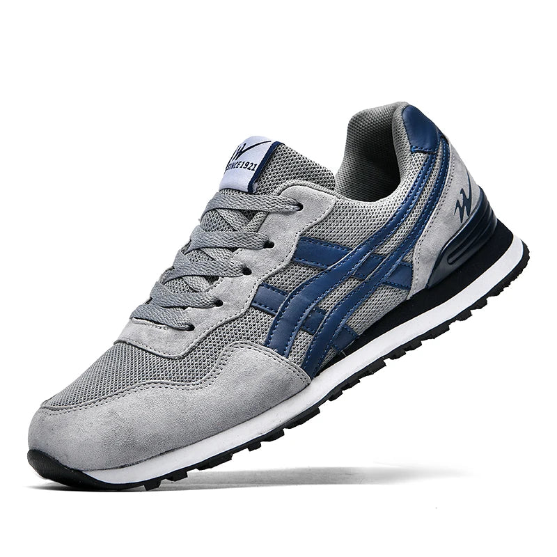 Double Star Training Walking Shoes, Breathable Mesh Sports Shoes, Versatile Fashion Trendy Men's Shoes