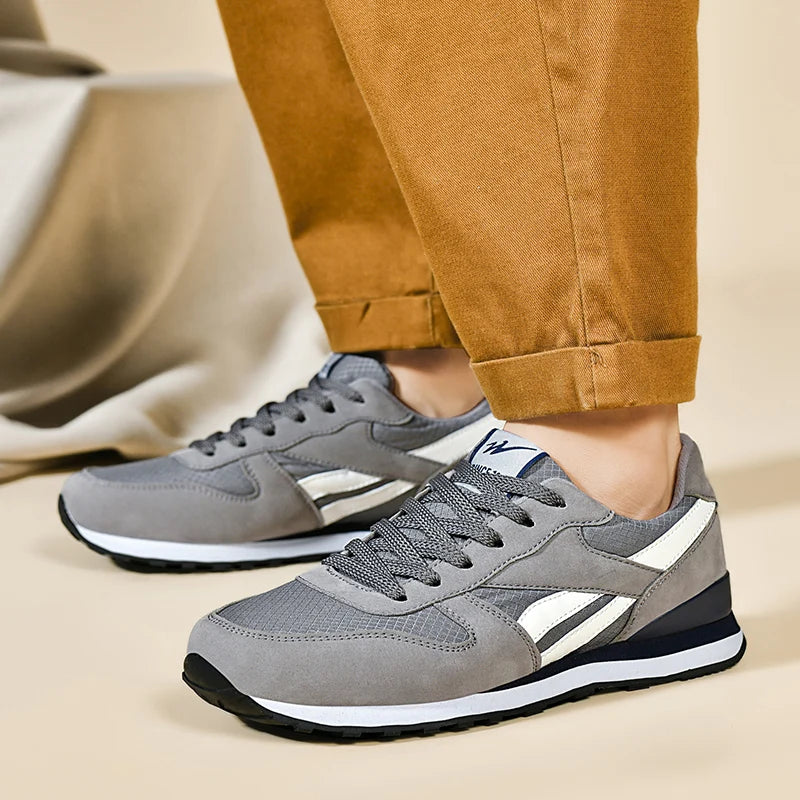 Men Casual Sneakers Lightweight Breathable Fashion Shoes Comfortable Daily Walking Shoes Non Slip Outdoor Street Style