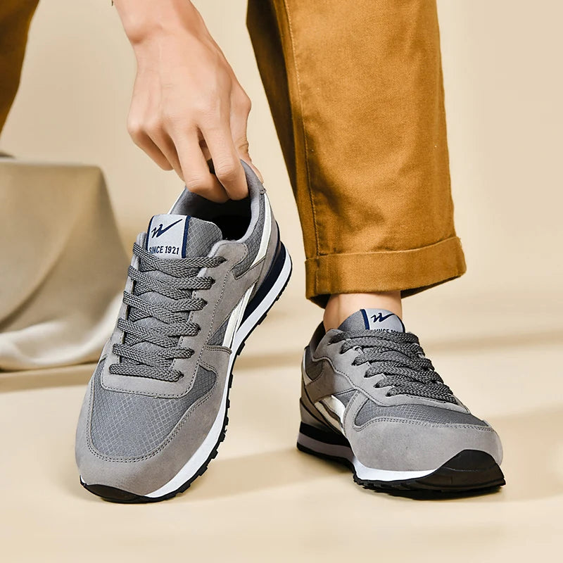 Men Casual Sneakers Lightweight Breathable Fashion Shoes Comfortable Daily Walking Shoes Non Slip Outdoor Street Style
