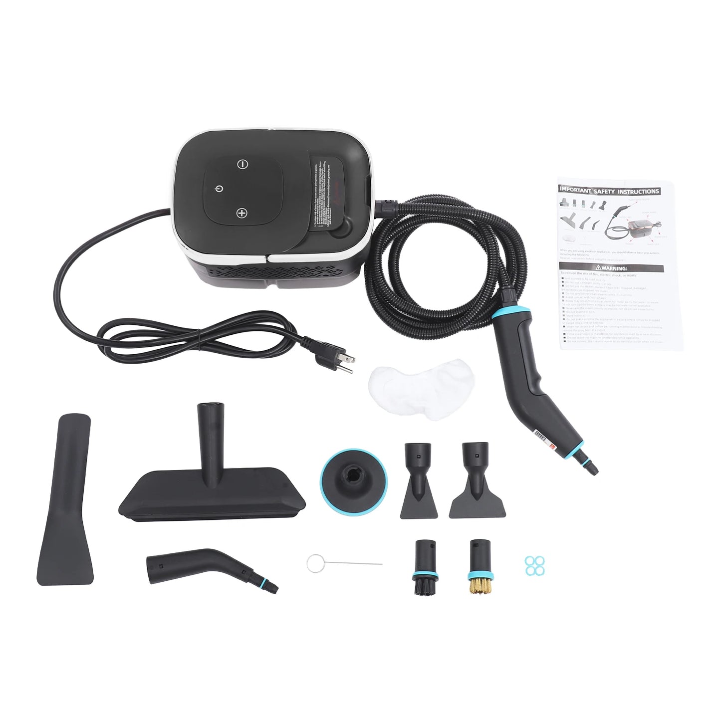 1500w Steam Cleaner Set Adjustable High Pressure Steam Cleaner with Various Nozzle Steam Cleaning Machine for Home Appliance Car