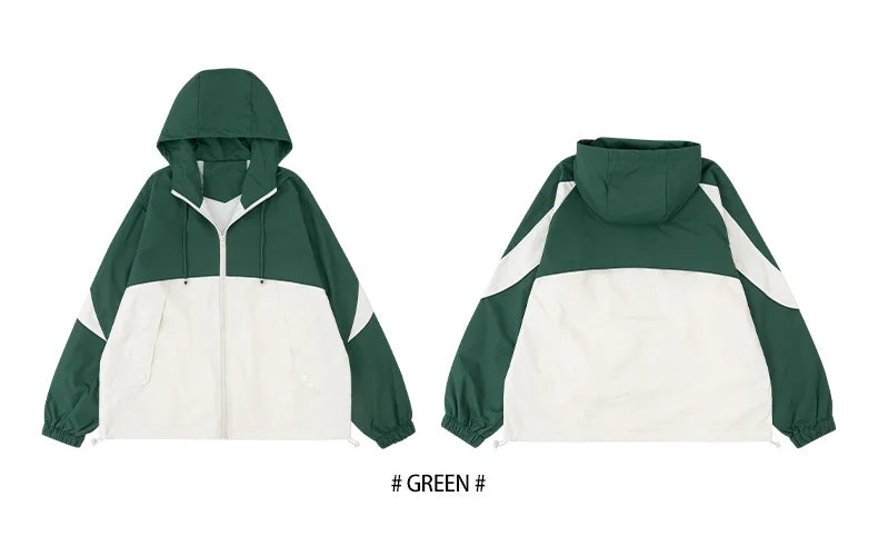 Men’s Hooded Windproof Sports Jacket