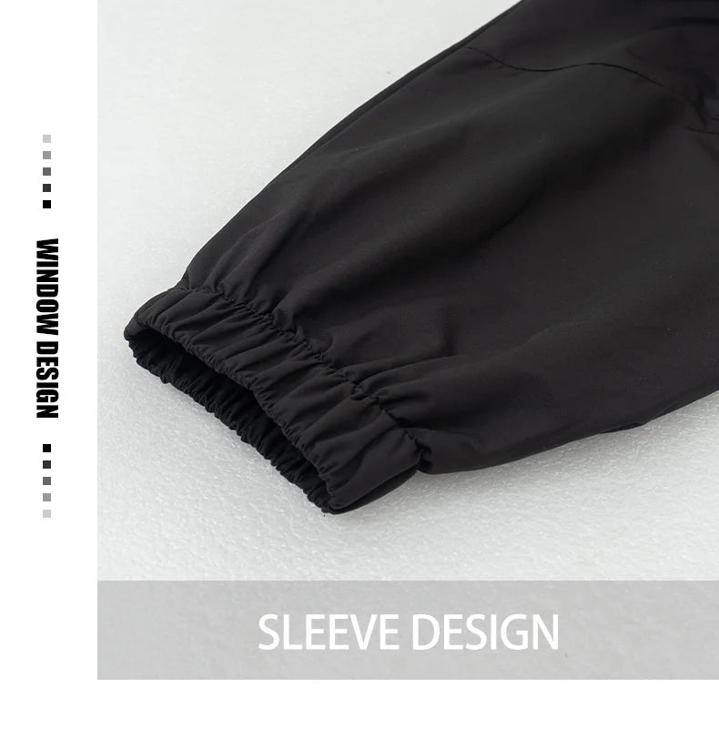 Men’s Hooded Windproof Sports Jacket