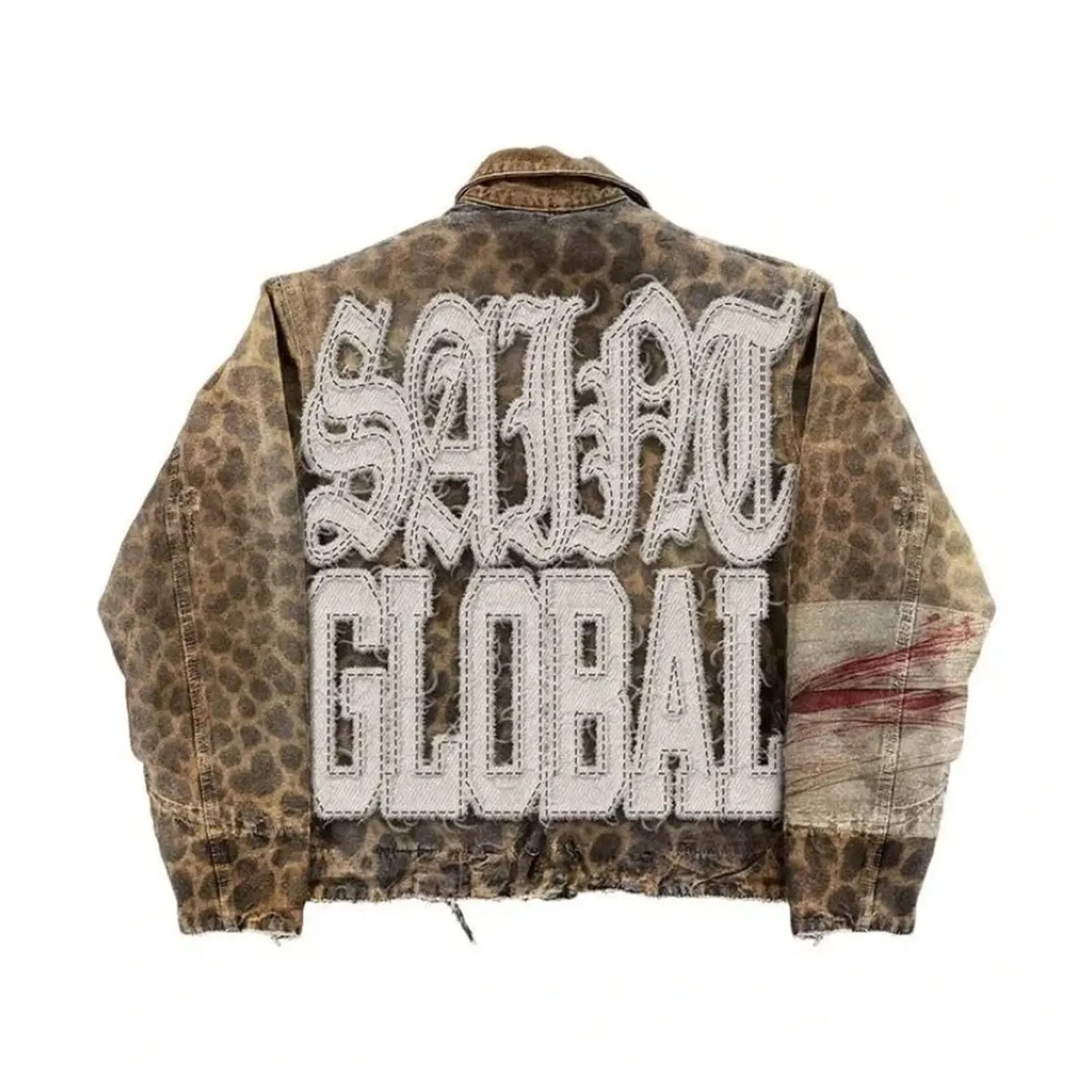 Unisex Y2K Leopard Tracksuit Set