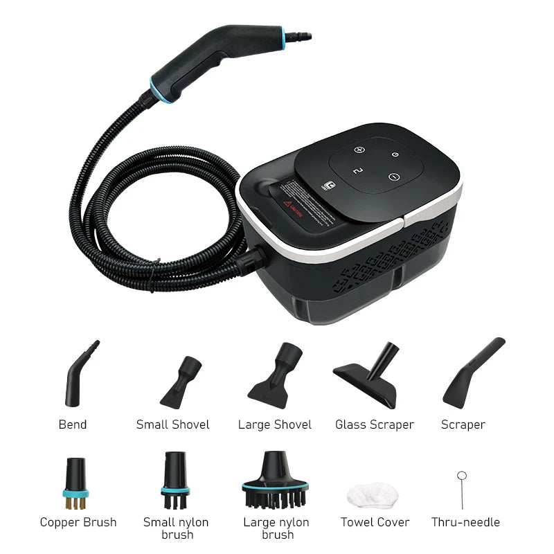 High-Temperature High-Pressure Steam Cleaner Multifunctional Household Small 1250ML Water Tank Steam Cleaning Machine