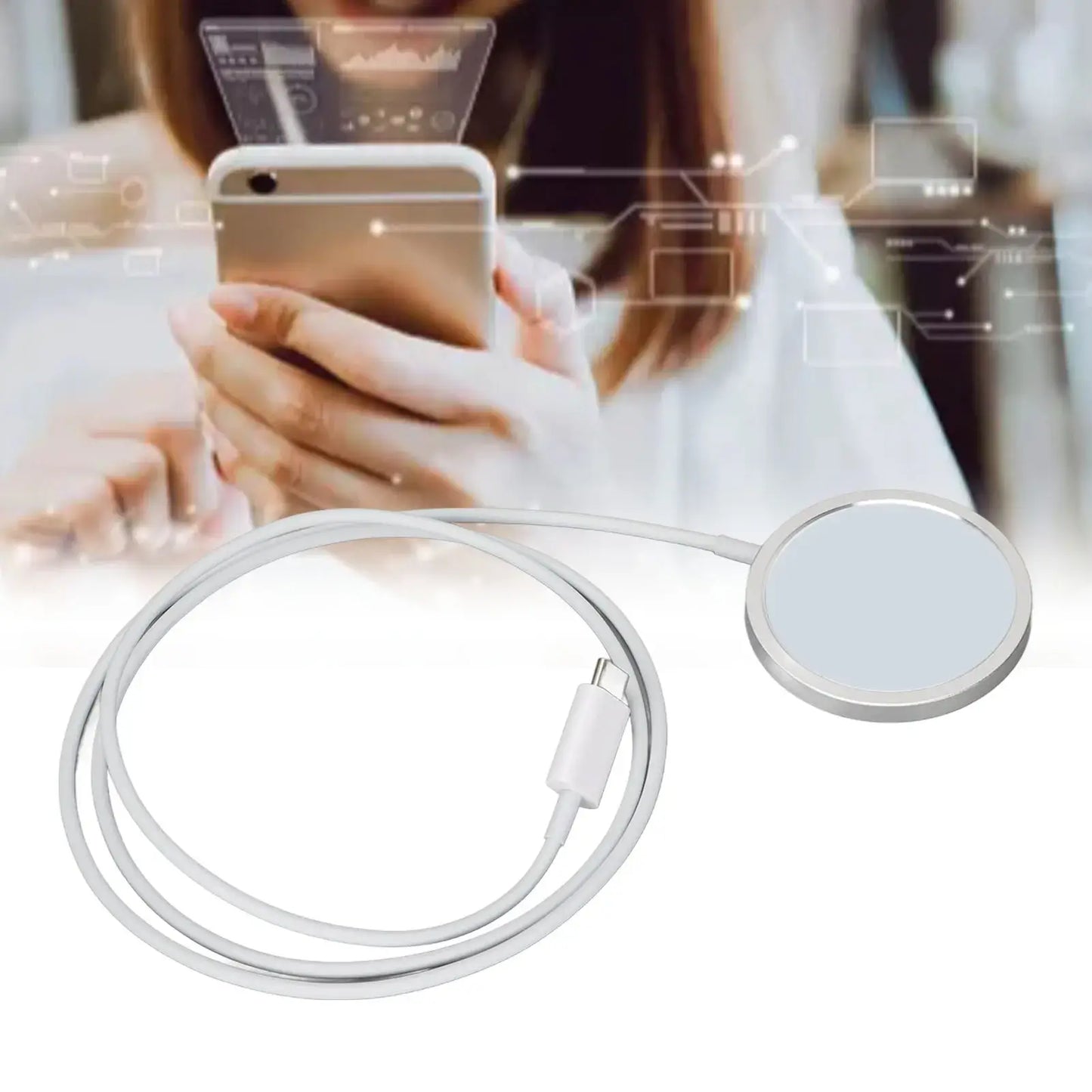 15W Magnetic Wireless  Wireless Charging Pad For IPhone 13 13 Pro 12 12 Pro Magnetic  Magnetic Wireless