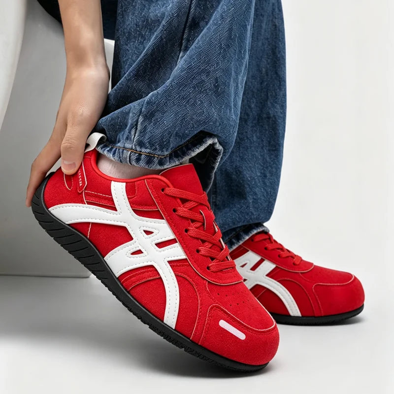 Men Women's Casual Shoes Four Seasons Soft-Sole Non-Slip Breathable Lightweight Outdoor Walking Shoes Couples Sports Board Shoes