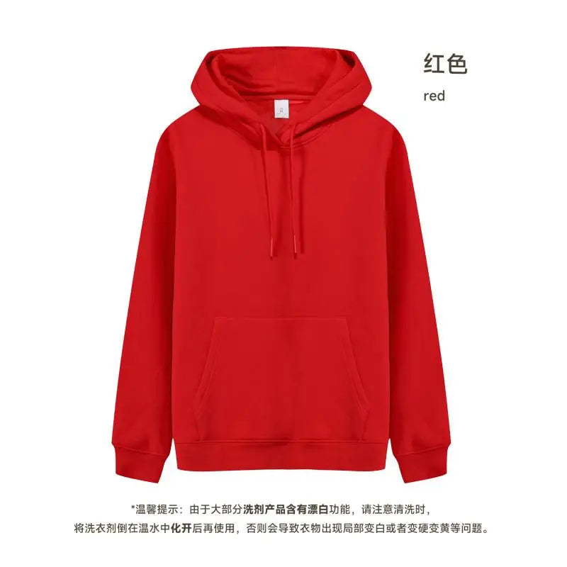Custom LOGO DIY 450gsm Heavy Weight Cotton Soft Hooded Sweater Men Thickened Polar Fleece Pullover Hoodie Women Warm Winter