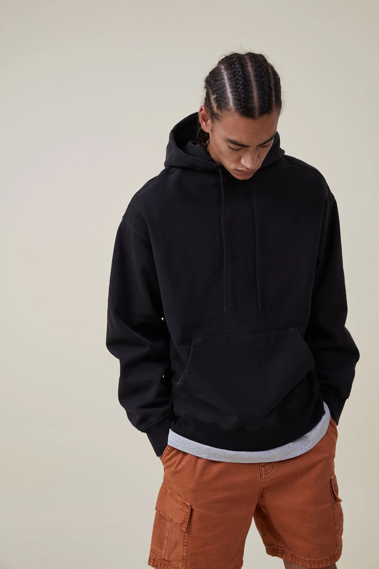 450GSM Heavy Weight Cotton Soft Touch Hooded Sweater Men Thickened Polar Fleece Pullover Hoodie Women Sweatshirt Warm Winter
