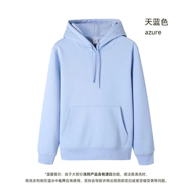 Custom LOGO DIY 450gsm Heavy Weight Cotton Soft Hooded Sweater Men Thickened Polar Fleece Pullover Hoodie Women Warm Winter
