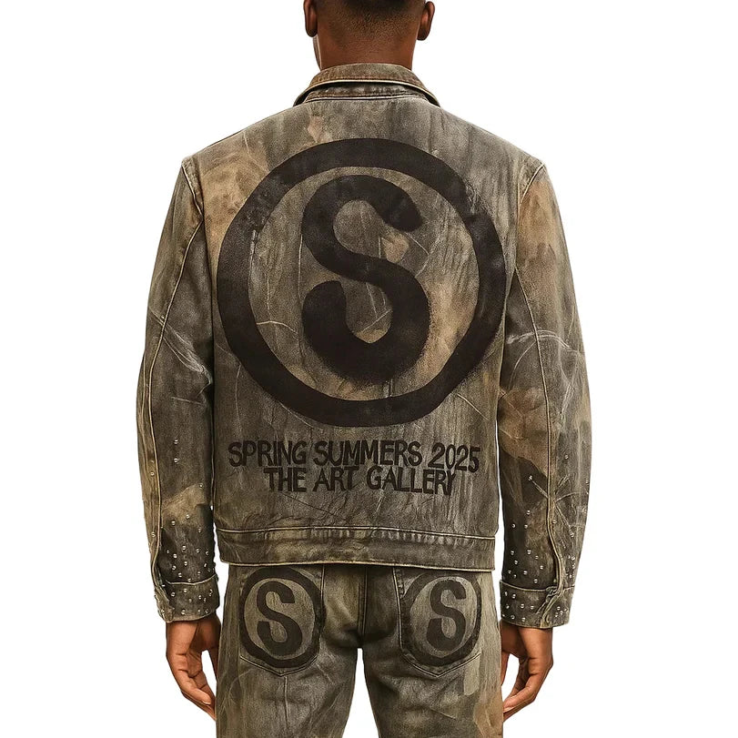Harajuku Camo Oversized Jacket