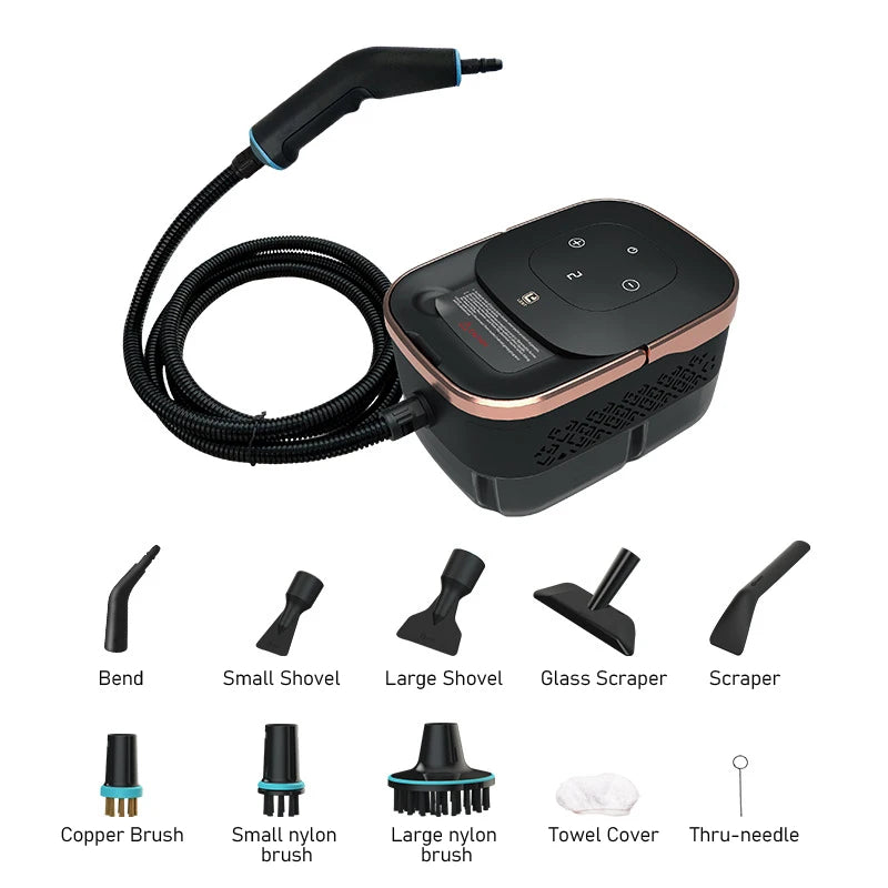 High-Temperature High-Pressure Steam Cleaner Multifunctional Household Small 1250ML Water Tank Steam Cleaning Machine