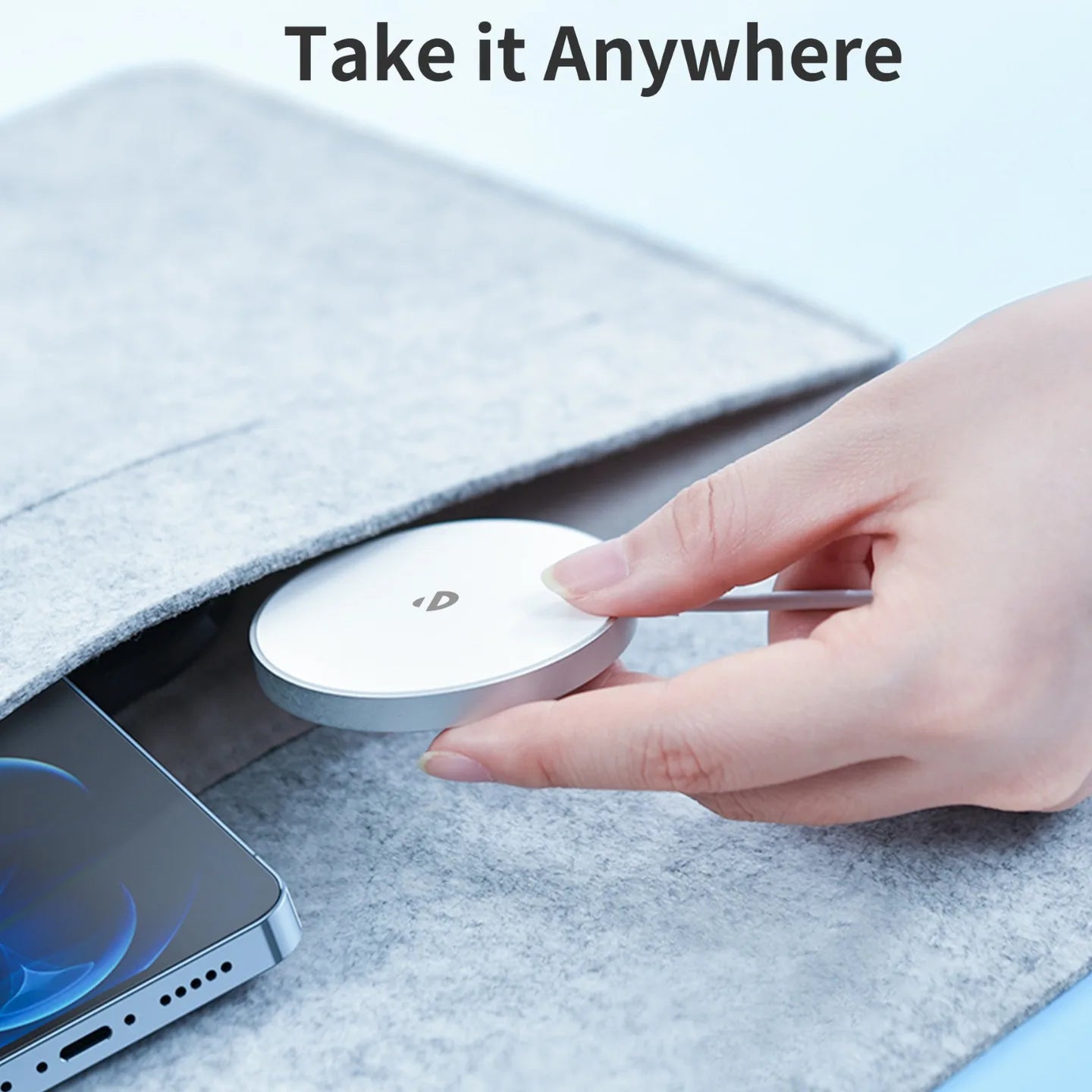 New Magsafe Wireless Charger Magnetic Absorption Compatible with  Series Wireless Charging Accessory