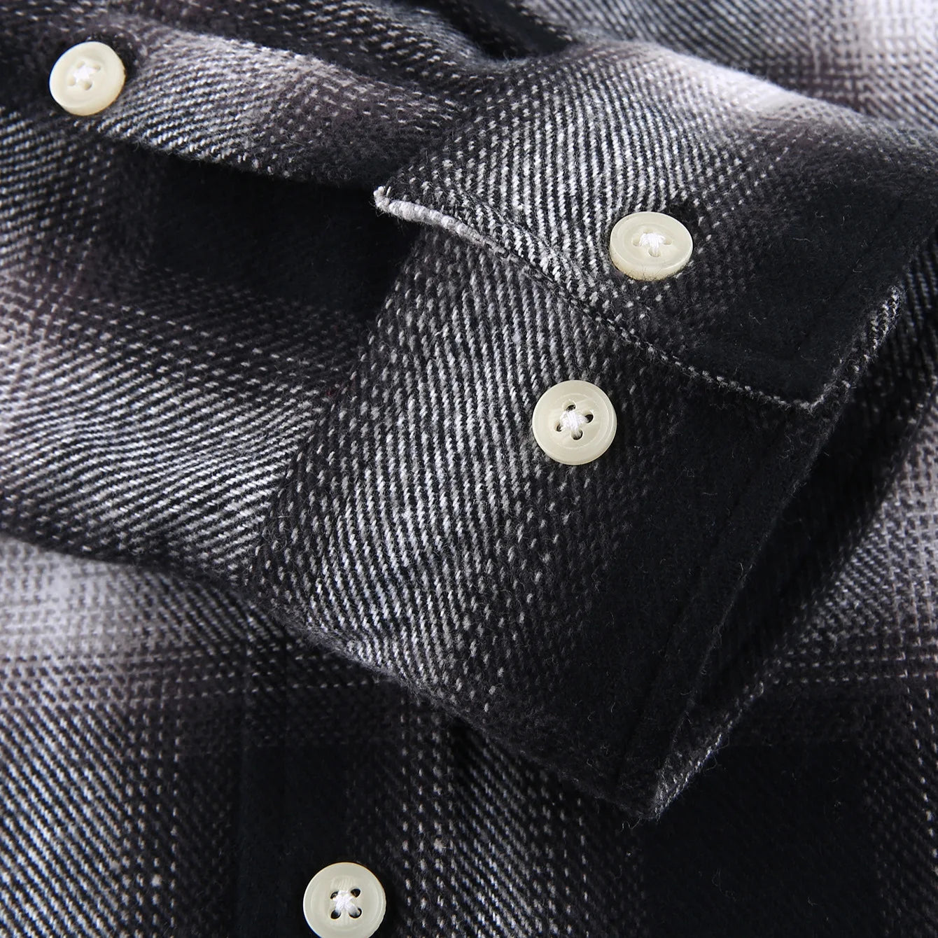 Men's Plaid Long Sleeve Hooded Flannel Shirt Loose Fit Business Casual Spring Outerwear Polyester Machine Washable
