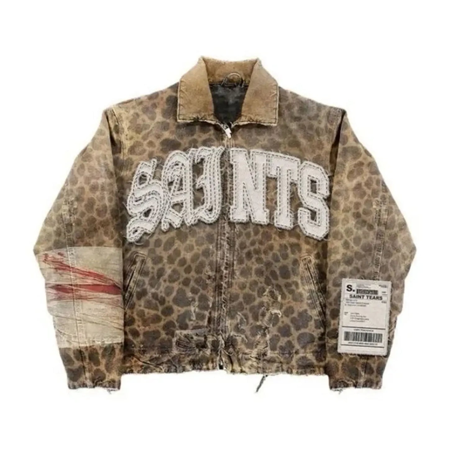 Unisex Y2K Leopard Tracksuit Set