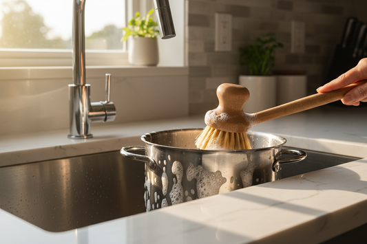 Dishwashing Brush Lifestyle Shot